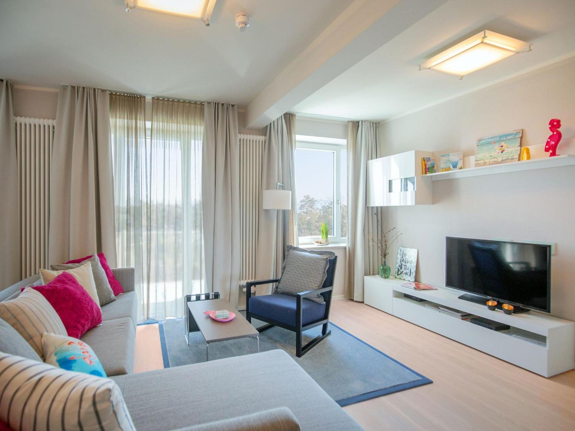 Duenenresidenz Prora - Ferienwohnung Mit Meerblick, 2 Schlafzimmern, Sauna Und Balkon Np-404 Binz Eksteriør bilde