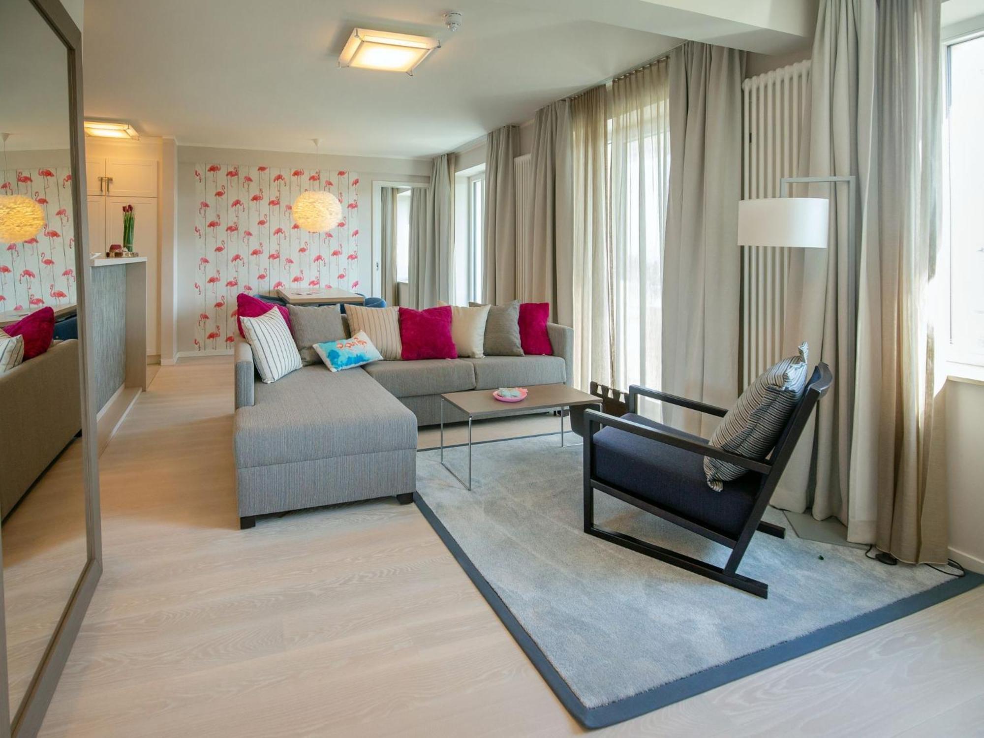 Duenenresidenz Prora - Ferienwohnung Mit Meerblick, 2 Schlafzimmern, Sauna Und Balkon Np-404 Binz Eksteriør bilde