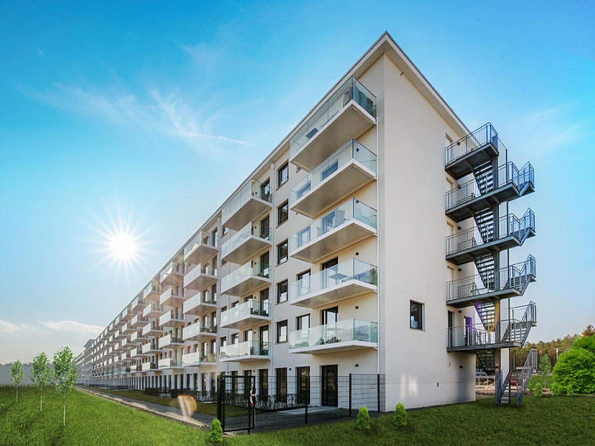 Duenenresidenz Prora - Ferienwohnung Mit Meerblick, 2 Schlafzimmern, Sauna Und Balkon Np-404 Binz Eksteriør bilde